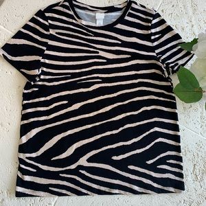 Zebra top